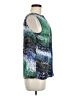 C. Luce 100% Polyester Blue Sleeveless Blouse Size M - photo 4