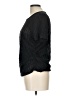 Rose + Olive Black Short Sleeve Top Size L - photo 5