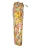 Cara Cara 100% Linen Tropical Yellow Linen Pants Size 4 - photo 4