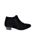 Sundance 100% Leather Black Ankle Boots Size EU 38 - photo 1