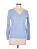 DKNY Jeans 100% Cotton Polka Dots Blue Pullover Sweater Size M - photo 1