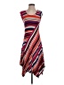 Spense Stripes Red Casual Dress Size S - photo 1