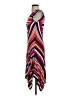 Spense Stripes Red Casual Dress Size S - photo 5