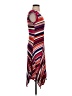 Spense Stripes Red Casual Dress Size S - photo 4