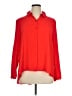 Jones New York 100% Polyester Red Long Sleeve Blouse Size XL - photo 1