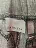 Athleta 100% Linen Chevron-herringbone Gray Shorts Size 10 - photo 3