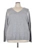 Vince. 100% Cashmere Gray Cashmere Pullover Sweater Size 3X - photo 1
