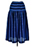 Assorted Brands 100% Polyester Stripes Blue Casual Skirt Size 7 - 8 - photo 2