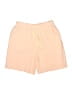 Unbranded 100% Cotton Solid Orange Athletic Shorts Size L - photo 1