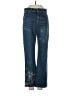 Weekend Max Mara Floral Blue Jeans Size 4 - photo 1