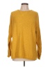 J.Jill 100% Cotton Yellow Pullover Sweater Size L - photo 1