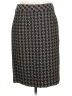 Coldwater Creek Houndstooth Black Formal Skirt Size 10 - photo 1