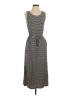 Max Studio Stripes Gray Casual Dress Size XS - photo 1
