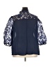Cato 100% Polyester Blue 3/4 Sleeve Blouse Size 22/24W - photo 2