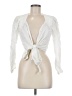 Ronny Kobo White 3/4 Sleeve Blouse Size S - photo 1