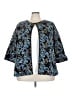 Dennis by Dennis Basso Paisley Blue Blazer Size 22 - photo 1