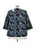 Dennis by Dennis Basso Paisley Blue Blazer Size 22 - photo 2