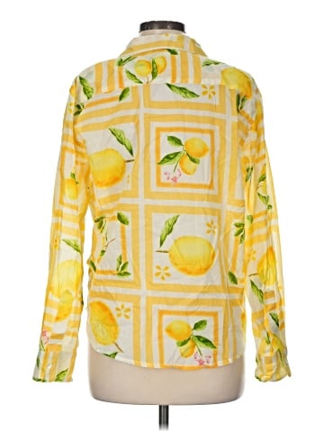 Calypso St. Barth Long Sleeve Blouse (view 2)
