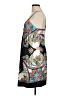 ECI Paisley Black Cocktail Dress Size 6 - photo 5