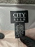 City Silk 100% Acetate Argyle Gray Jacket Size S - photo 6