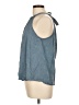 Mustard Seed Blue Sleeveless Blouse Size L - photo 5