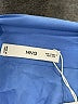 MNG 100% Lyocell Blue Long Sleeve Blouse Size 2 - photo 7