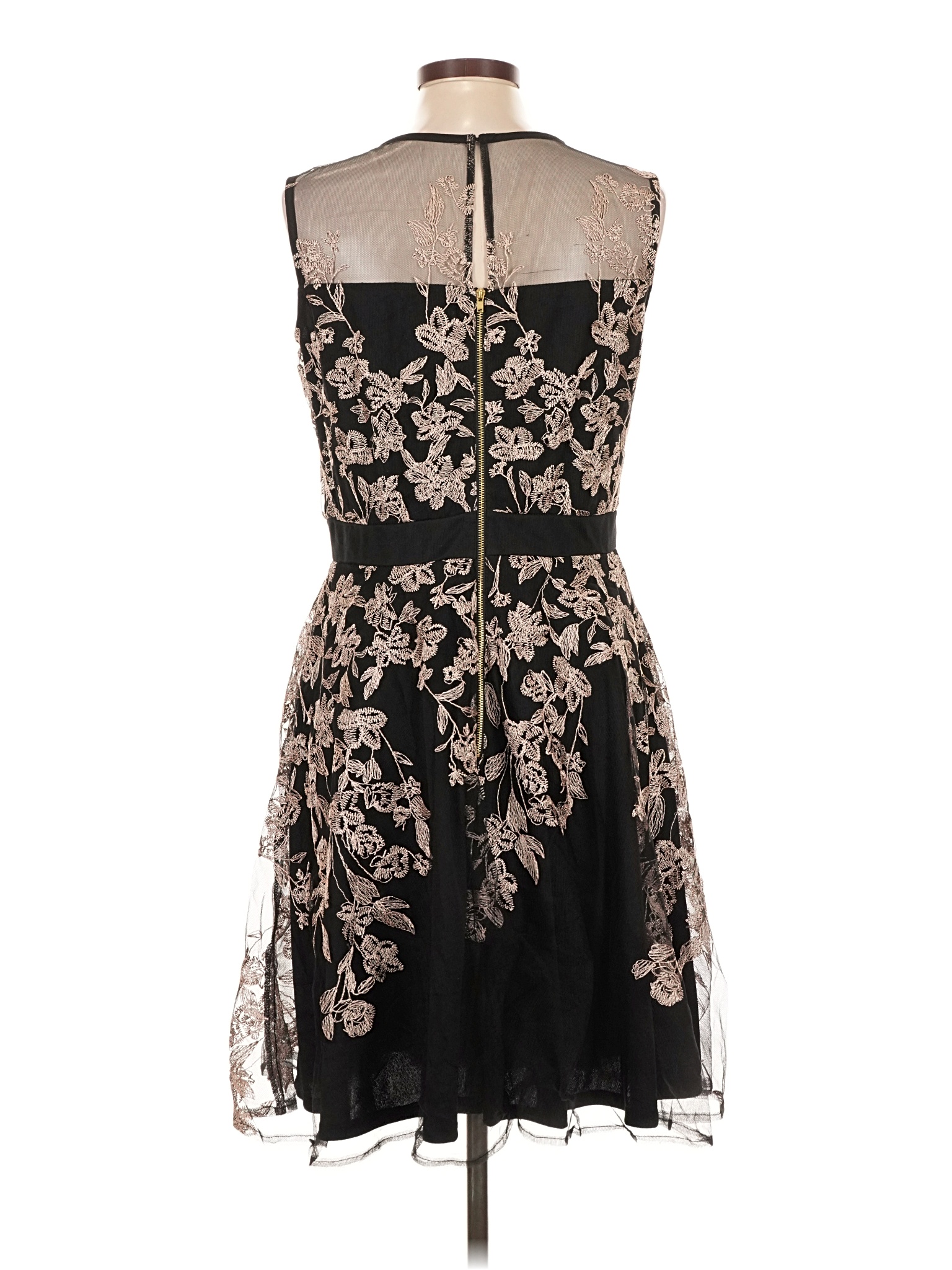 j taylor lace dress J Taylor Sleeveless Floral Lace Shift Dress, Womens, Size 16, Black