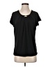 Adrienne Vittadini Black Short Sleeve Top Size S - photo 1