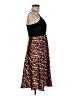 Intrigue Floral Black Cocktail Dress Size M - photo 4