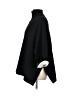 Andrea Jovine Black Poncho Size L - photo 6
