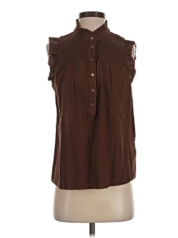 J.Crew Sleeveless Button-Down Shirt (view 1)