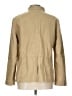 Talbots 100% Cotton Solid Tan Jacket Size L - photo 2