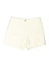 Ann Taylor Solid Ivory Shorts Size 0 Petite - photo 1