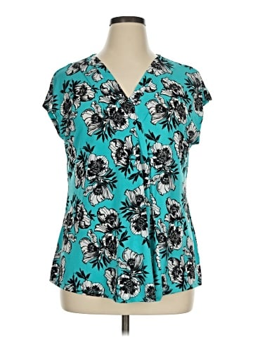 Lane Bryant Short Sleeve Blouse (view 1)