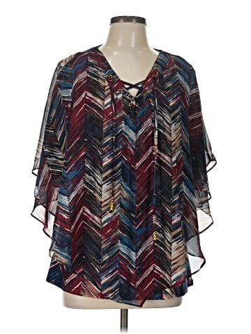 Robert Louis 3/4 Sleeve Blouse (view 1)