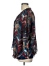 Robert Louis 100% Polyester Blue 3/4 Sleeve Blouse Size L - photo 5