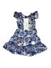 Zunie 100% Polyester Paisley Blue Dress Size 7 - photo 1