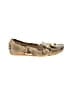 Stuart Weitzman Animal Print Multi Color Gold Flats Size 7 1/2 - photo 1