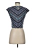 Bisou Bisou Blue Short Sleeve Top Size XS - photo 2