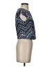 Bisou Bisou Blue Short Sleeve Top Size XS - photo 4