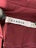 ELAGIA Burgundy Coat Size S - photo 6
