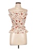 Blush 100% Polyester Ivory Sleeveless Blouse Size L - photo 1