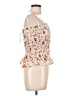 Blush 100% Polyester Ivory Sleeveless Blouse Size L - photo 4