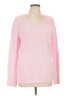 Talbots 100% Pima Cotton Pink Pullover Sweater Size L - photo 1