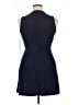 Aqua Solid Blue Casual Dress Size XL - photo 2