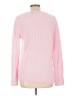Talbots 100% Pima Cotton Pink Pullover Sweater Size L - photo 2