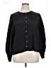1.State 100% Polyester Black Long Sleeve Blouse Size XL - photo 1