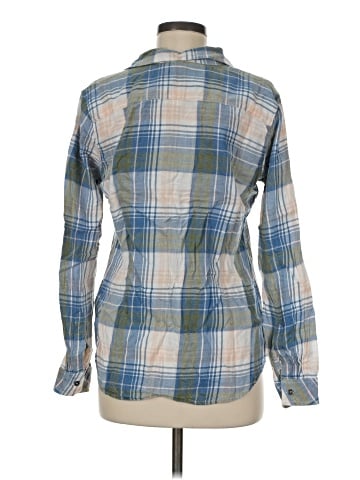 Natural Reflections Long Sleeve Button-Down Shirt (view 2)
