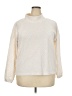 Maurices 100% Polyester Chevron-herringbone Ivory Turtleneck Sweater Size XXL - photo 1