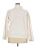 Maurices 100% Polyester Chevron-herringbone Ivory Turtleneck Sweater Size XXL - photo 2
